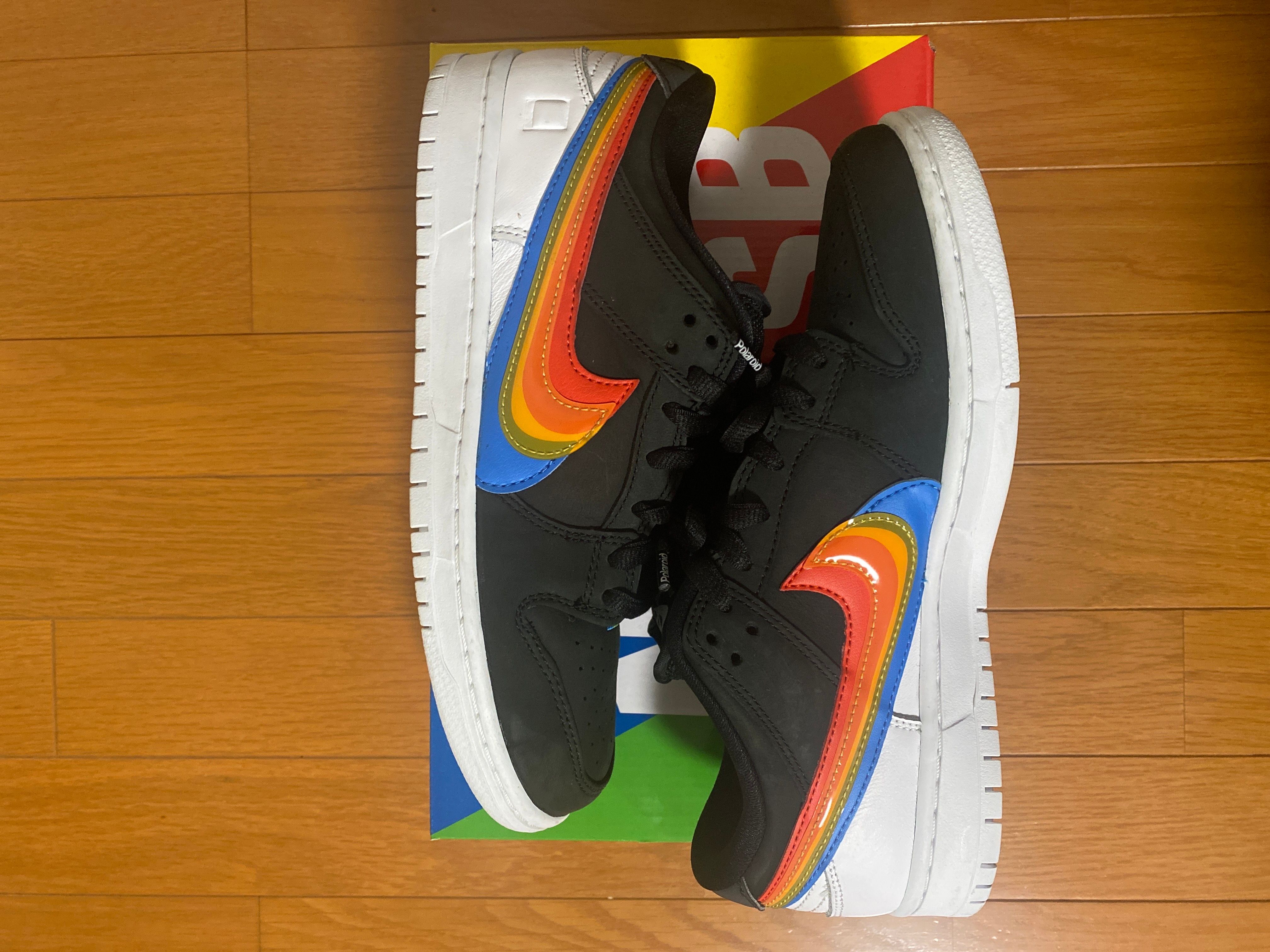 Polaroid × Nike SB Dunk Low Pro QS "Black/White"