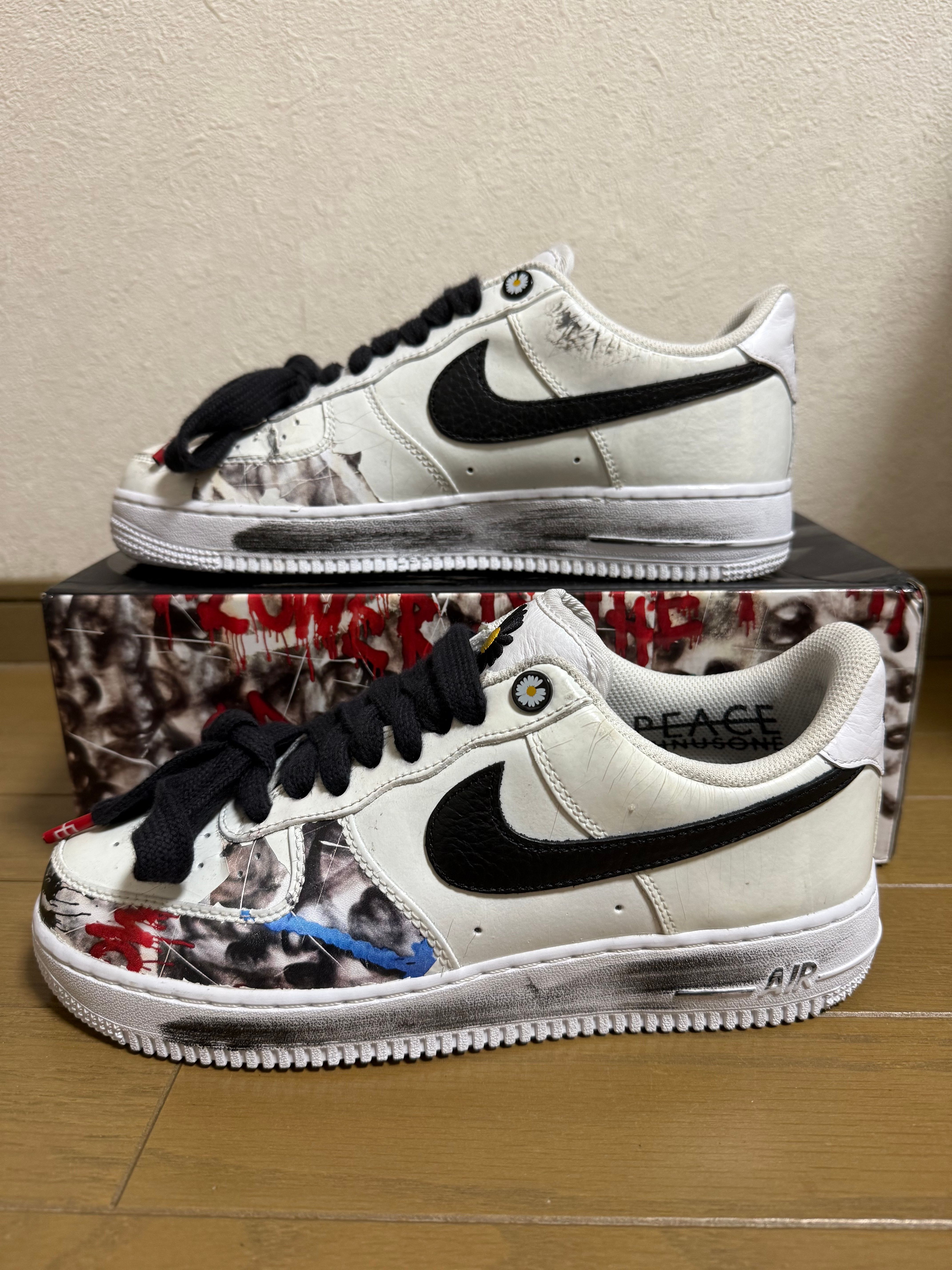 PEACEMINUSONE × Nike Air Force 1 Low "Para-noise/White/Black" / G-DRAGON