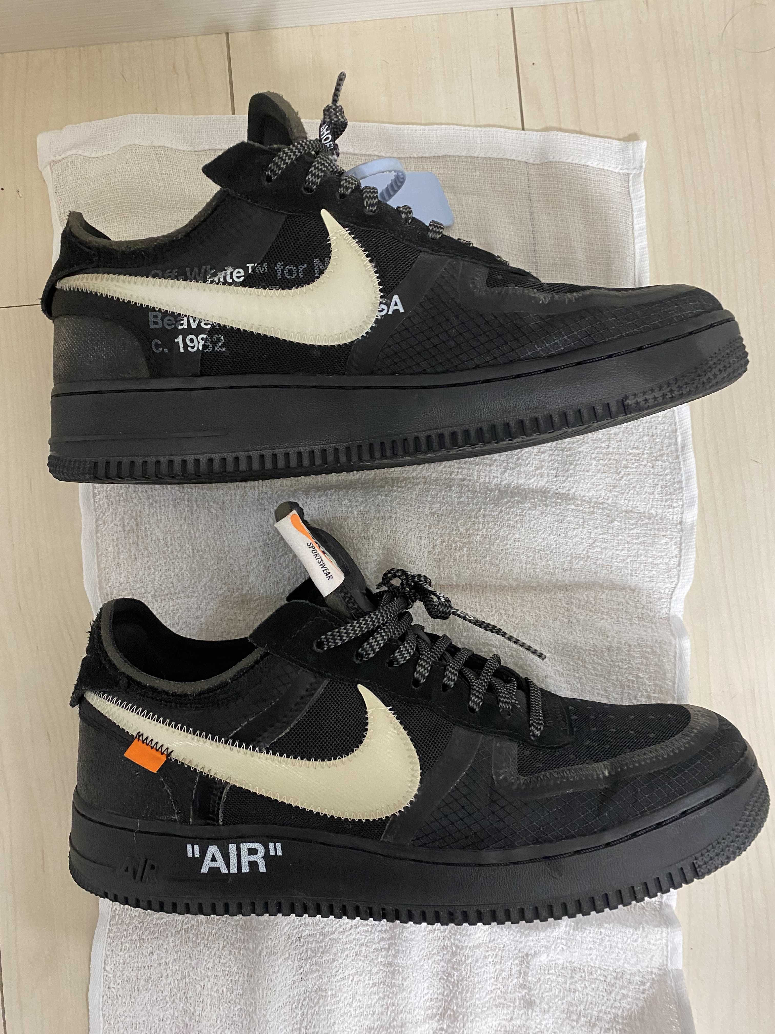 Off-White × Nike Air Force 1 Low "Black"