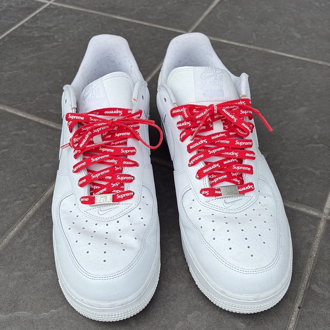 Supreme × Nike Air Force 1 Low "White"