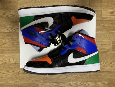 NIKE Women's AIR JORDAN 1 MID "PATENT BLEND"