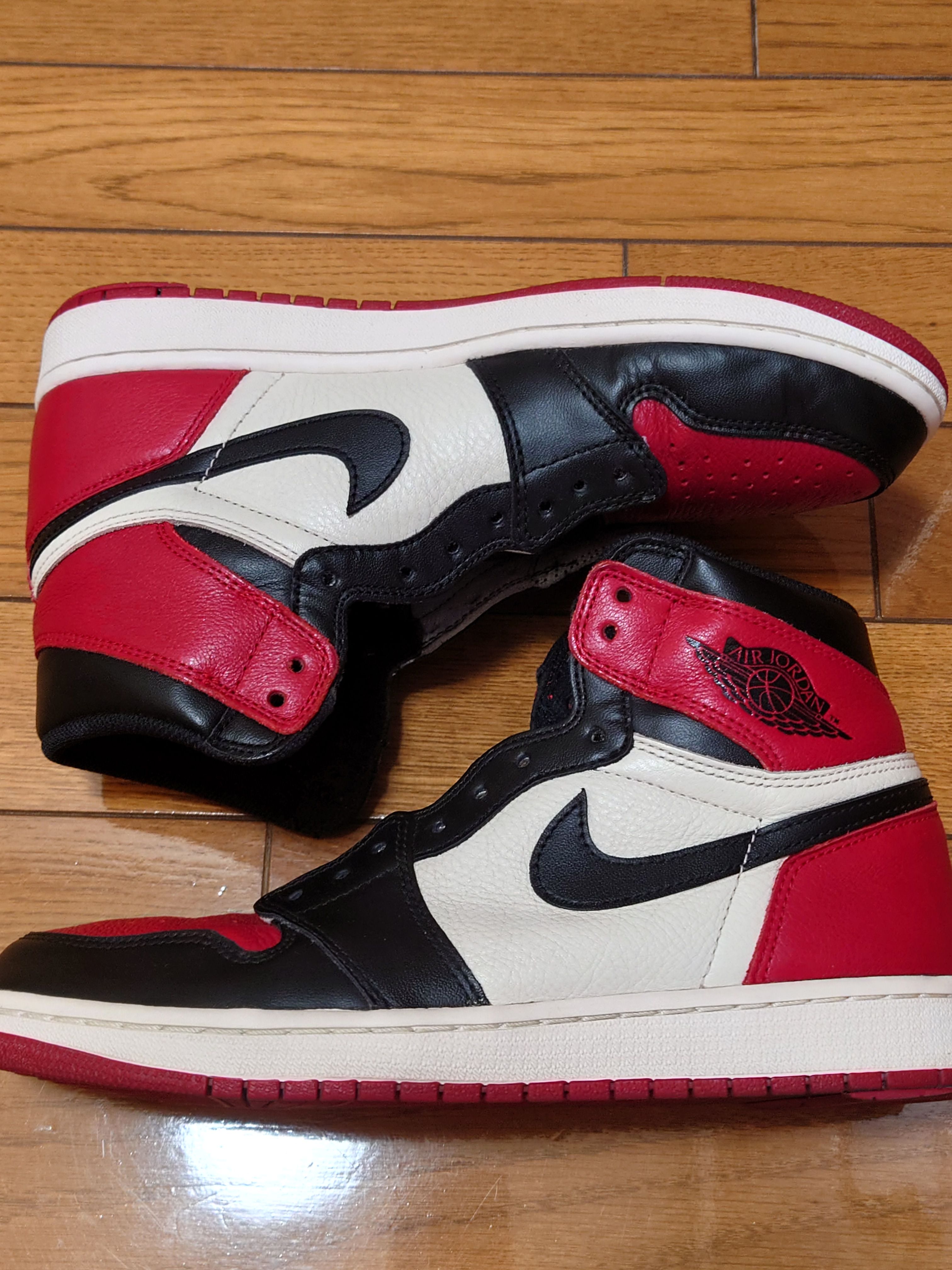 Nike Air Jordan 1 Retro High OG "Bred Toe"