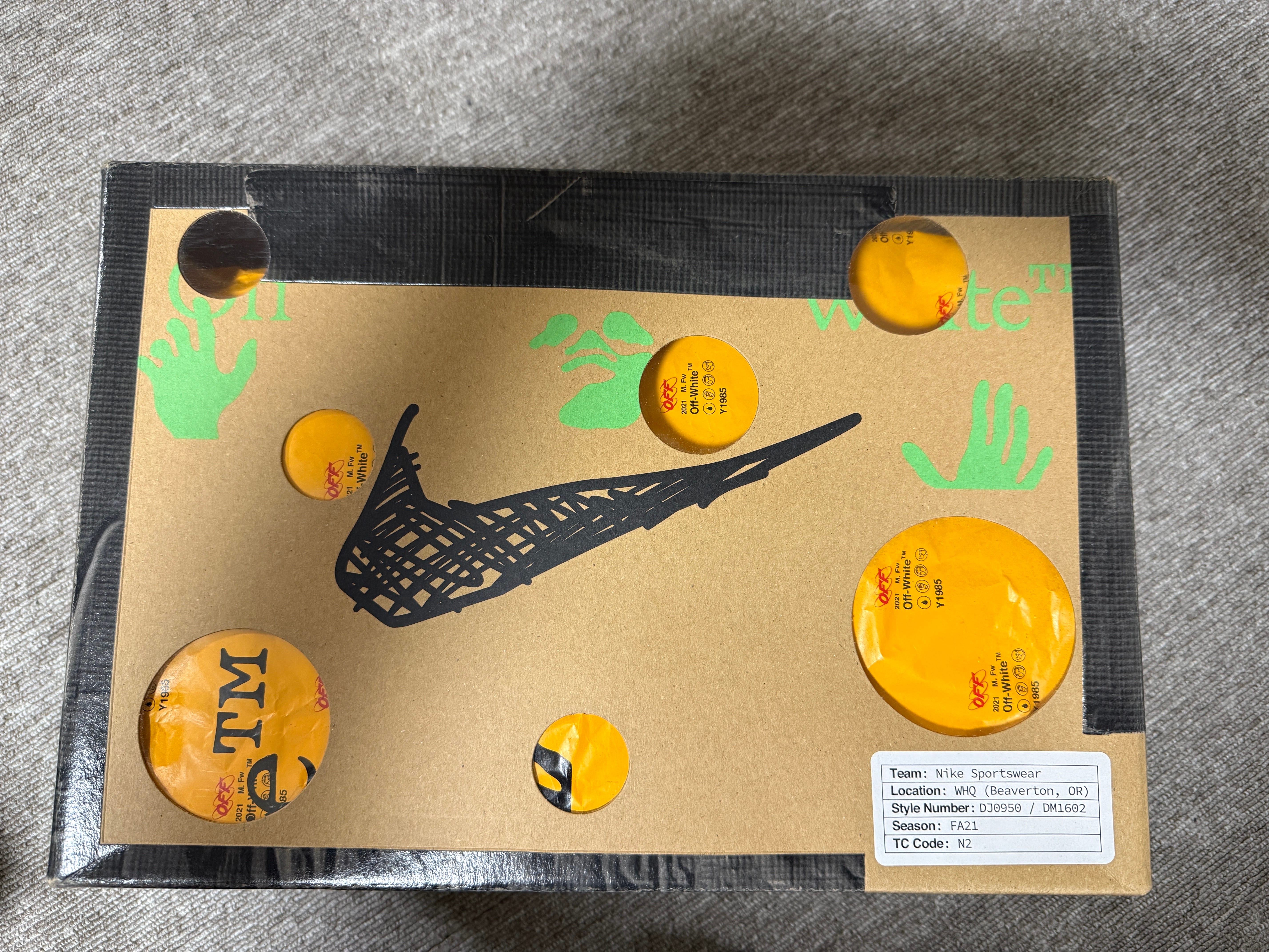 Off-White × Nike Dunk Low 1 of 50 "Lot.50"