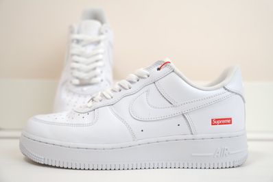 Supreme × Nike Air Force 1 Low "White"