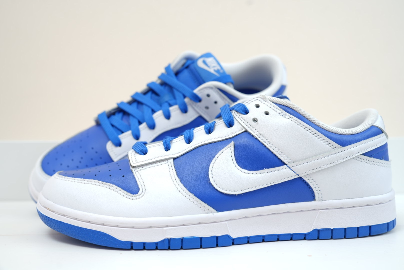 Nike Dunk Low Retro "Racer Blue and White"