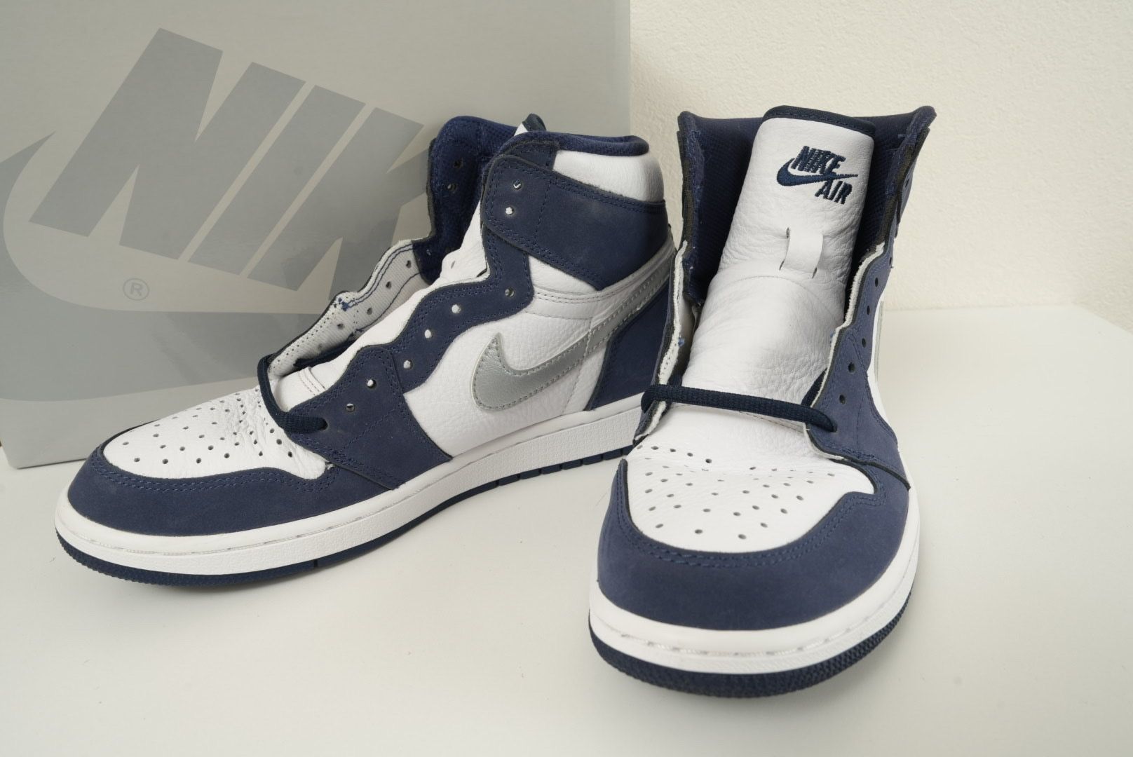 Nike Air Jordan 1 High OG CO.JP "White/Midnight Navy" (2020)(ブリーフケースなし)