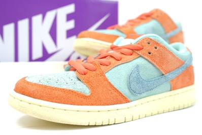 Nike SB Dunk Low Pro PRM "Orange and Emerald Rise"