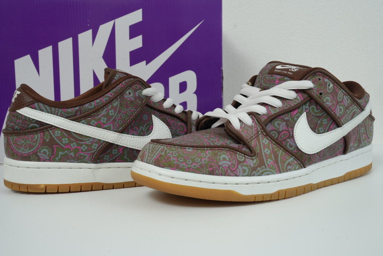 Nike SB Dunk Low PRM "Brown Paisley"