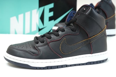 NBA × Nike SB Dunk High "Cleveland Cavaliers"