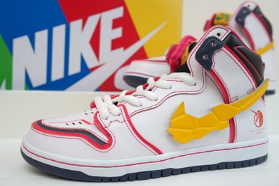 Gundam Unicorn × Nike SB Dunk High PRO QS "UNICORN"
