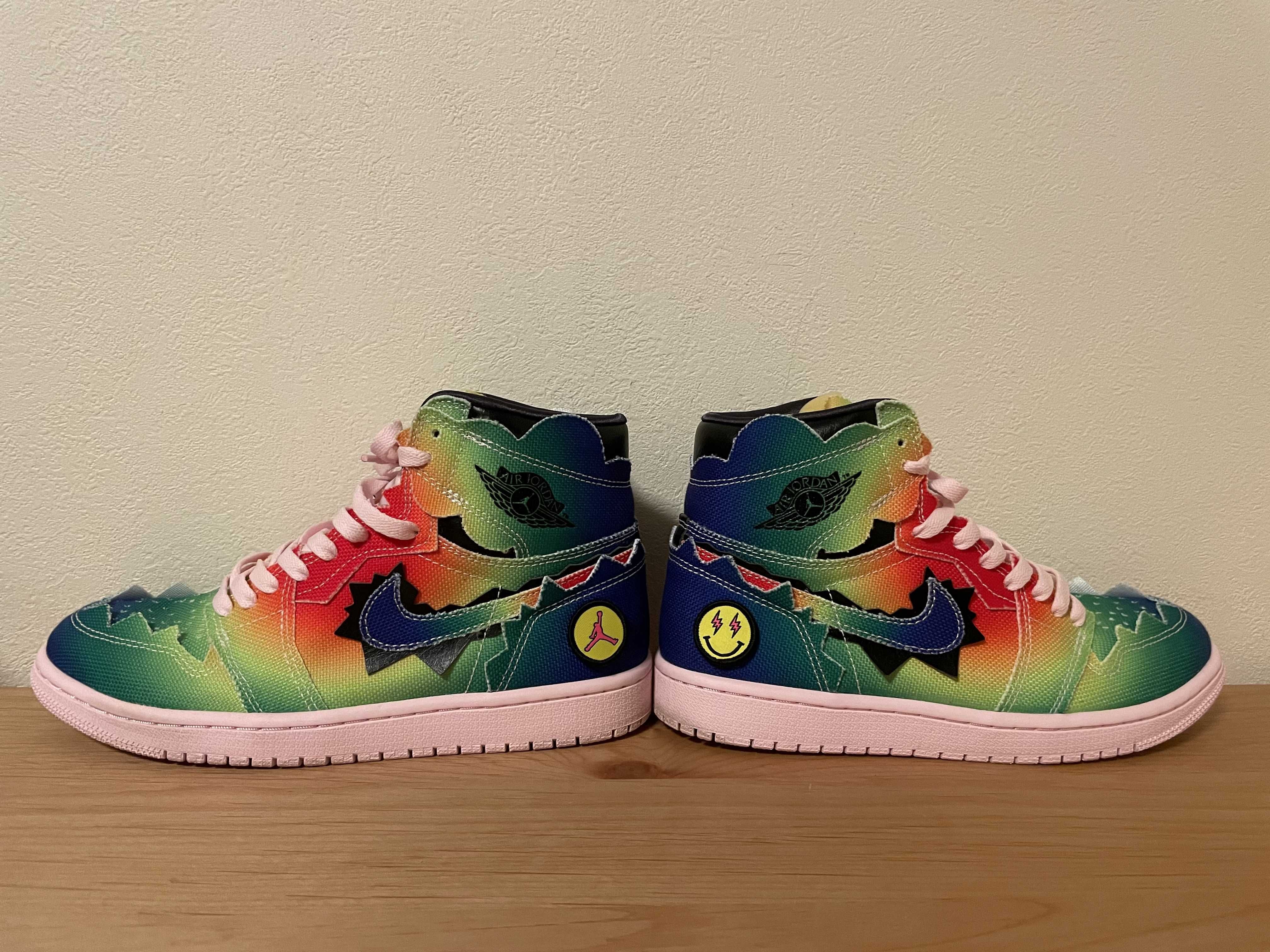 J Balvin × Nike Air Jordan 1 High OG "Rainbow"
