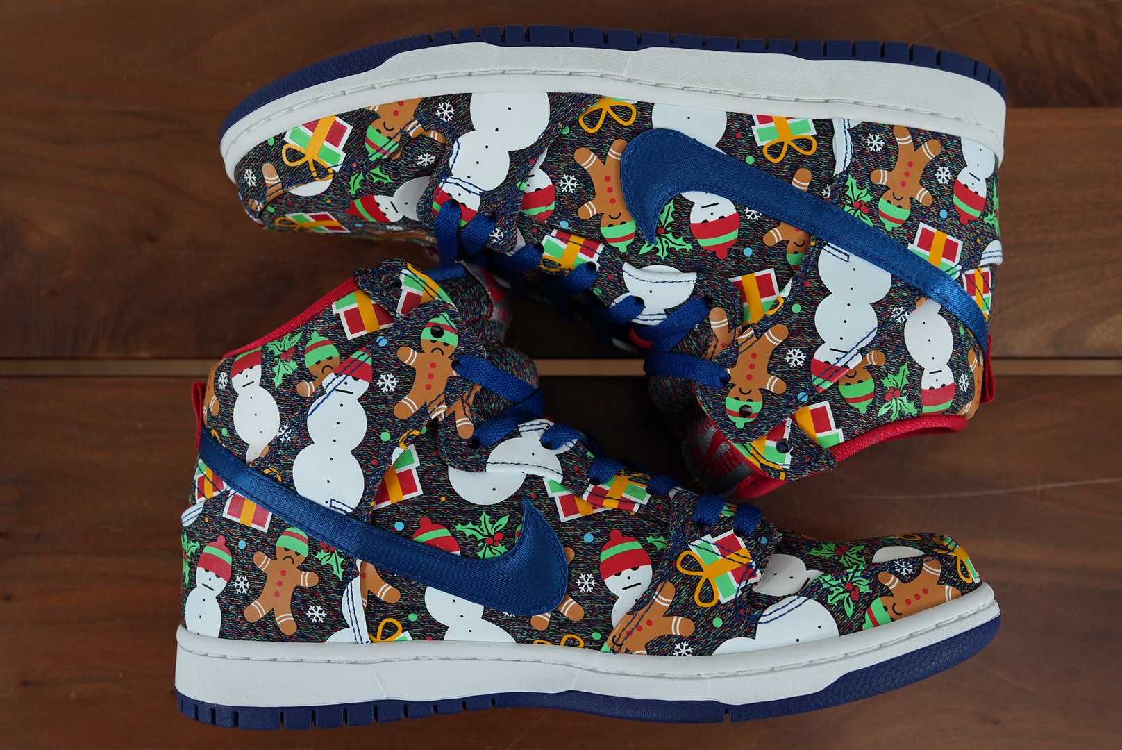 CONCEPTS × Nike SB Dunk High "Ugly Christmas Sweater" (2017)