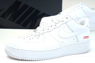 Supreme × Nike Air Force 1 Low "White"