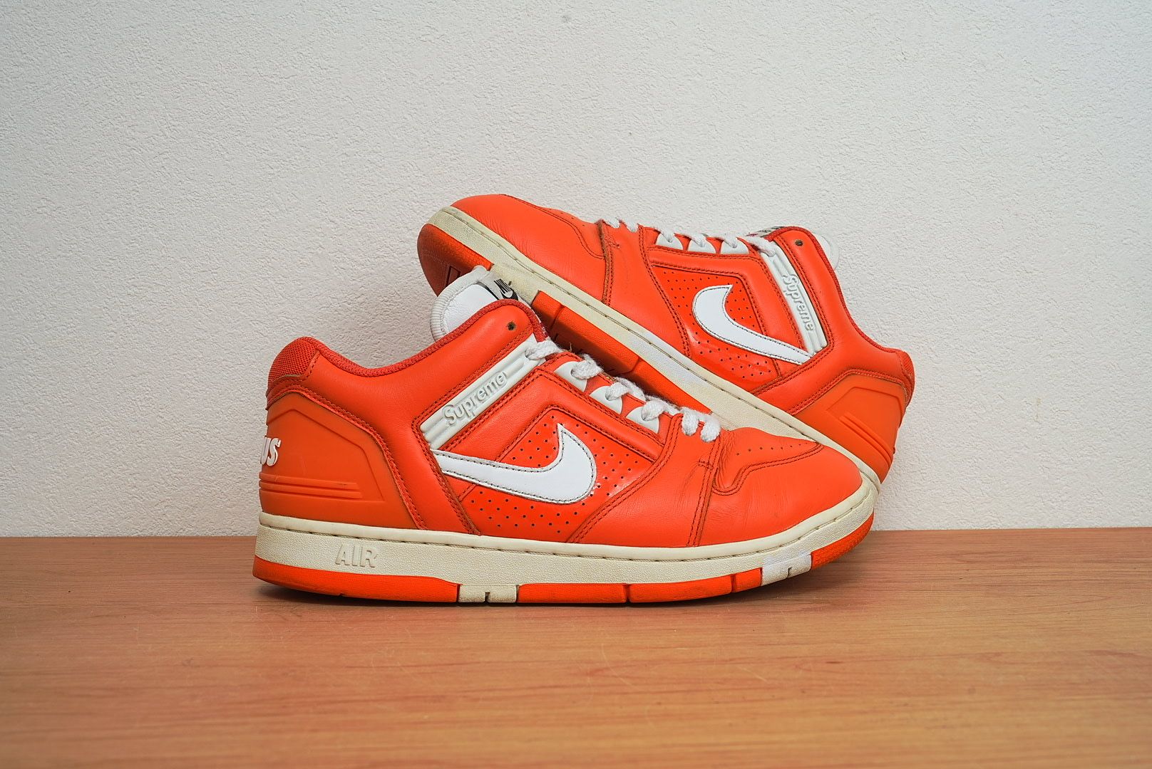 Supreme × Nike SB Air Force 2 "Orange Blaze"