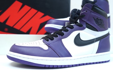 Nike Air Jordan 1 Retro High OG "Court Purple/White/Black" (2020)