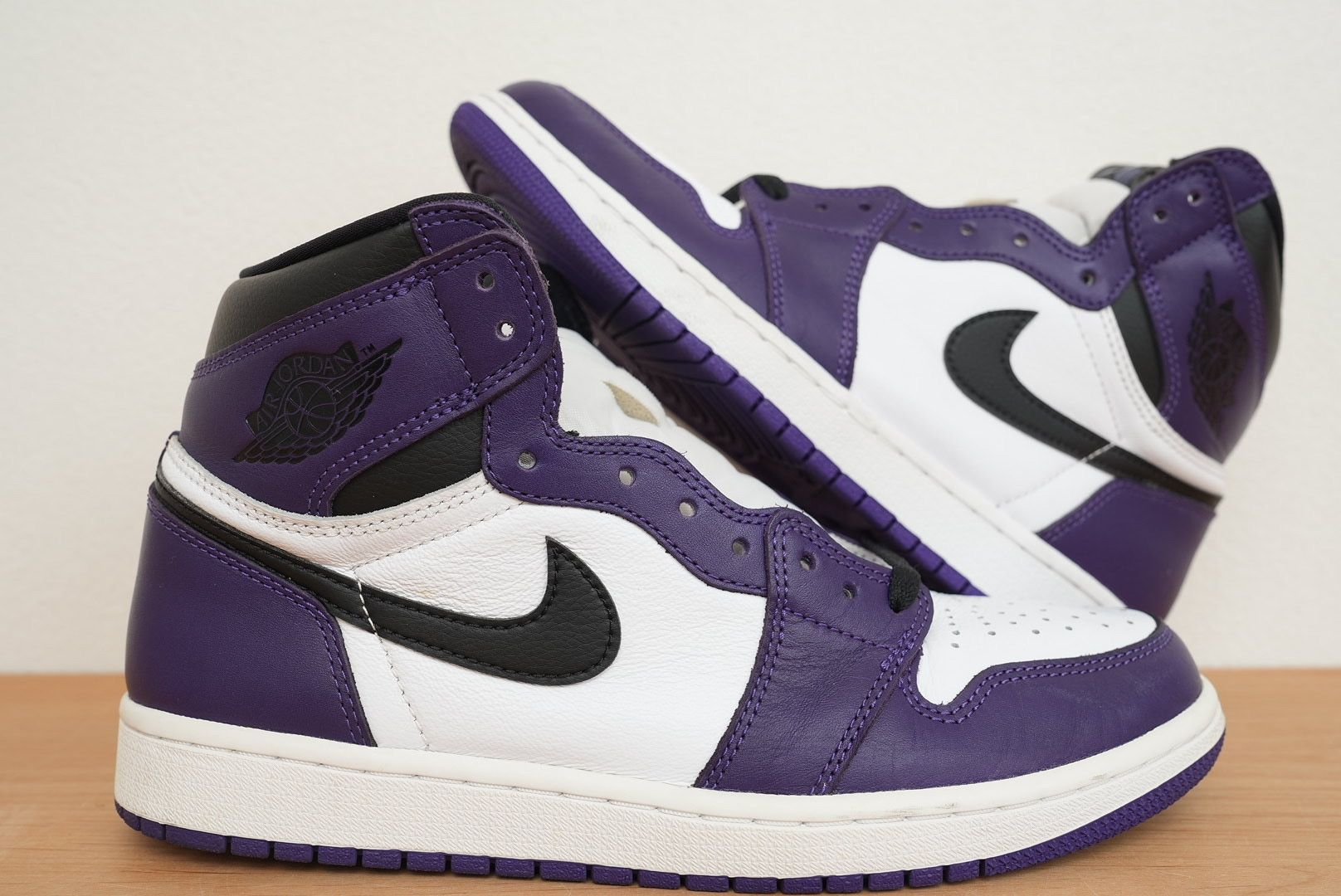 Nike Air Jordan 1 Retro High OG "Court Purple White/Black" (2020)