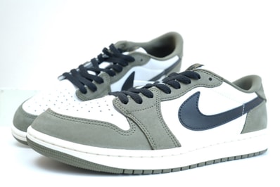 Nike Air Jordan 1 Low OG "Medium Olive and Summit White"