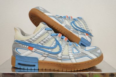 Off-White × Nike Air Rubber Dunk "White/University Blue"