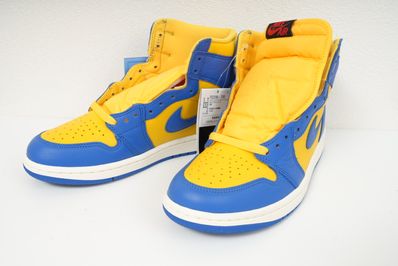 Nike Women's Air Jordan 1 High OG "Game Royal and Varsity Maize"