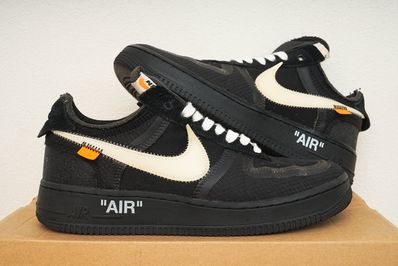 Off-White × Nike Air Force 1 Low "Black"