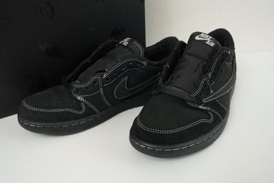 Travis Scott × Nike Air Jordan 1 Low OG SP "Black Phantom"