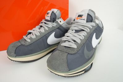 sacai × Nike Zoom Cortez "Iron Grey"