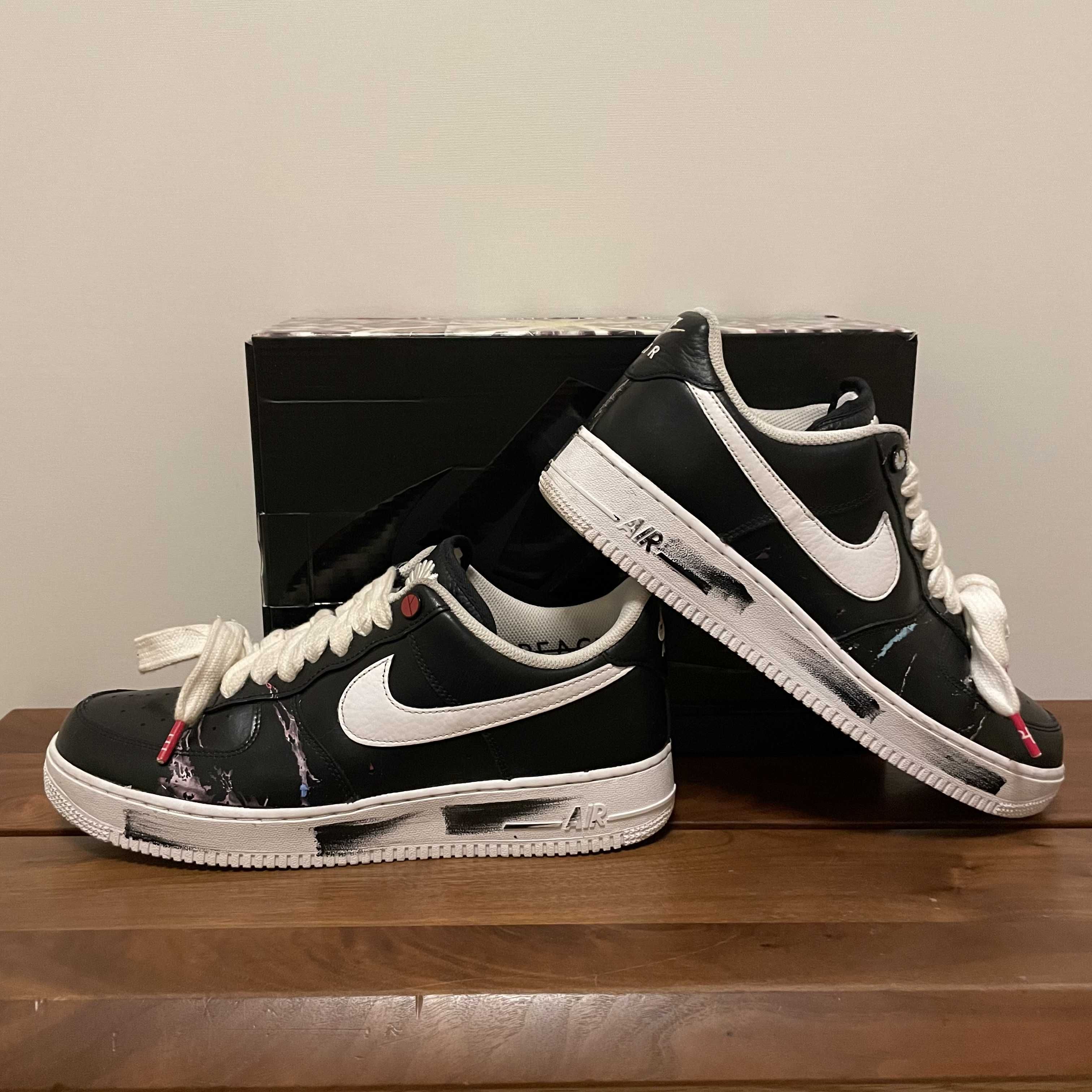 PEACEMINUSONE × Nike Air Force 1 Low Para Noise "Black" / G-DRAGON