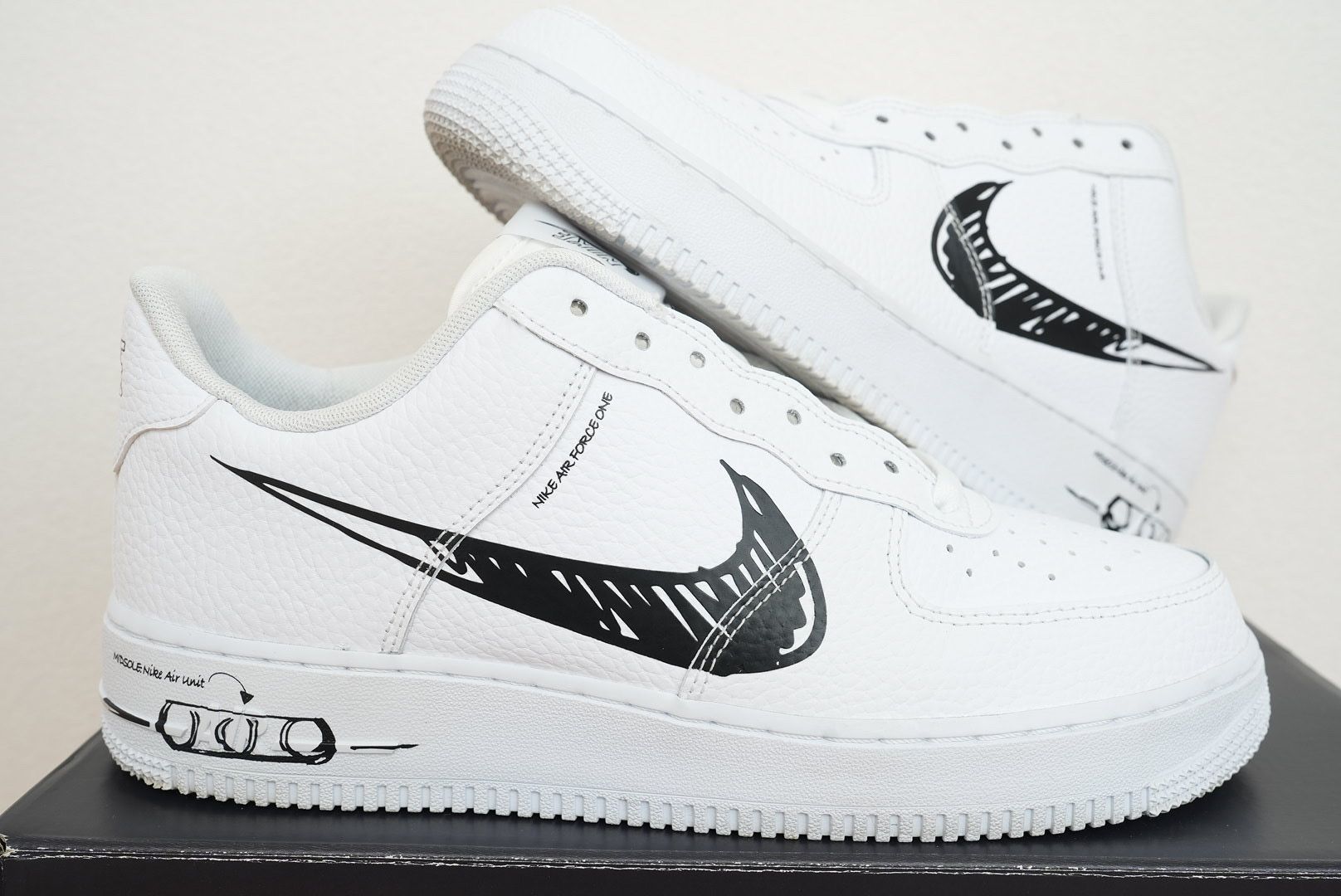 Nike Air Force 1 Low LV8 Utility "Black Sketch"