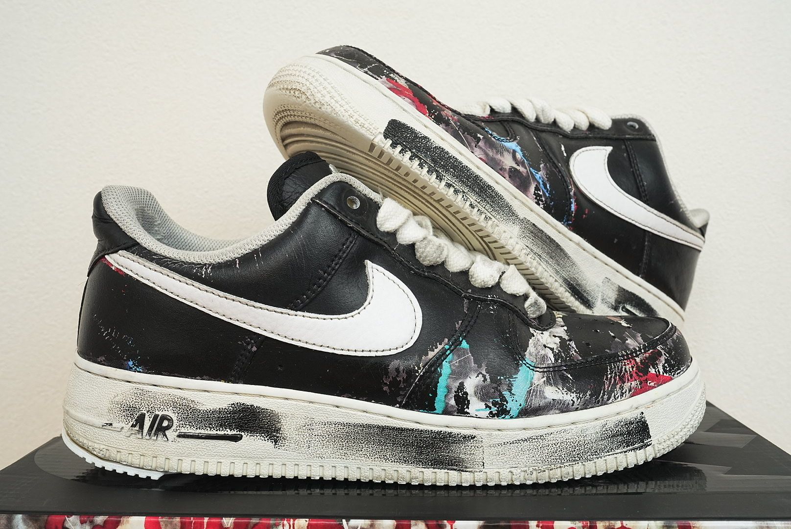 PEACEMINUSONE × Nike Air Force 1 Low Para Noise "Black" / G-DRAGON