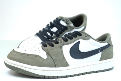 Nike Air Jordan 1 Low OG "Medium Olive and Summit White"