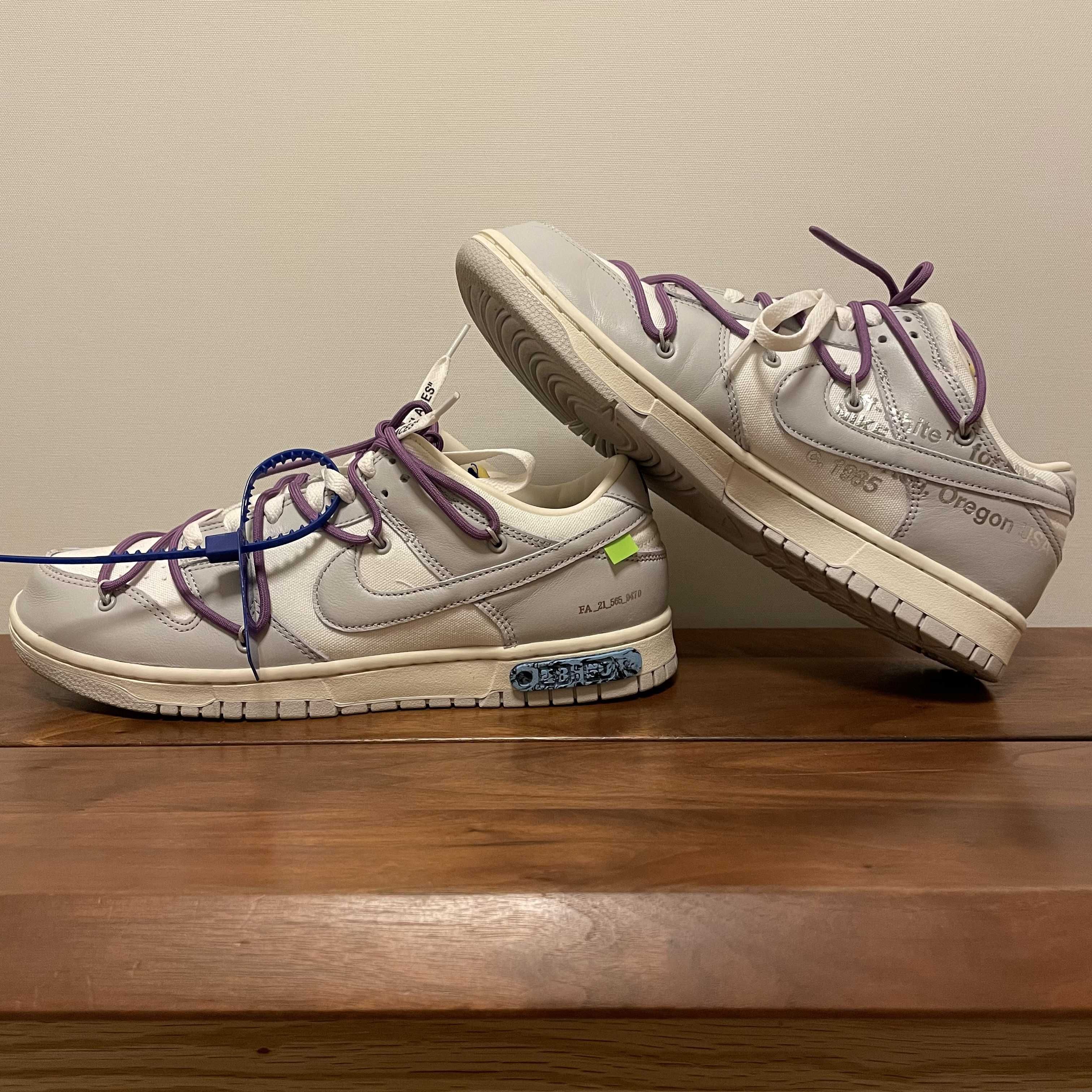 Off-White × Nike Dunk Low 1 of 50 "Lot.48" 