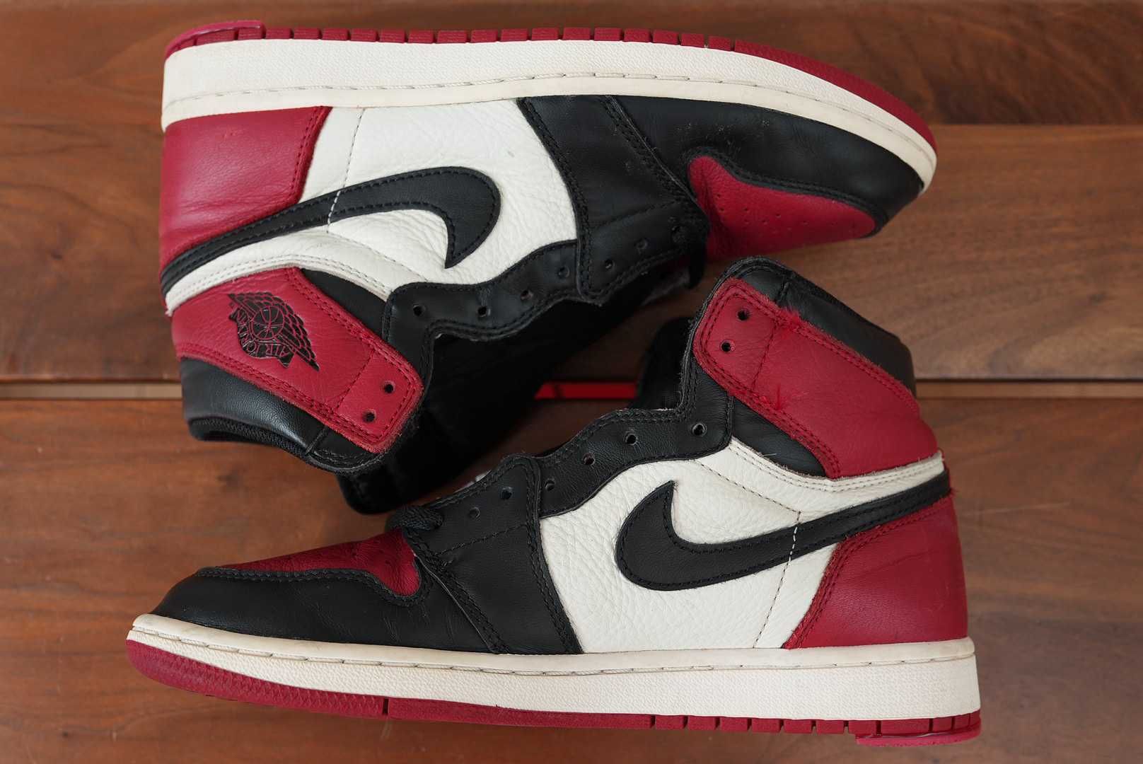 Nike Air Jordan 1 Retro High OG "Bred Toe"