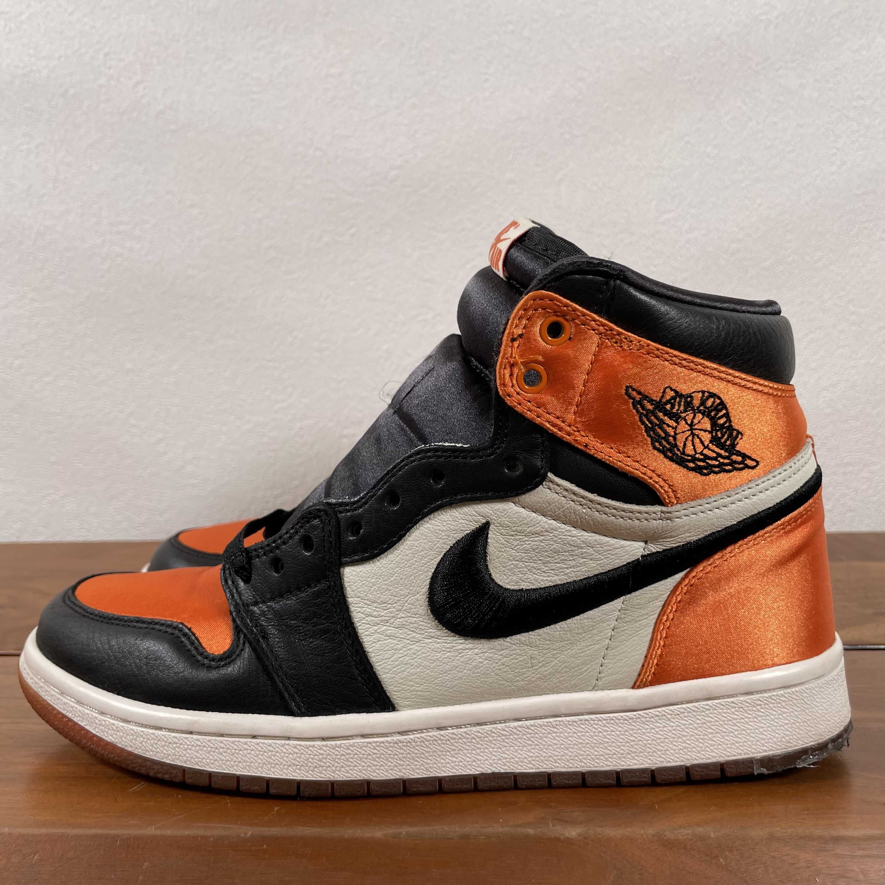Nike Women's Air Jordan 1 High "Satin Shattered Backboard"