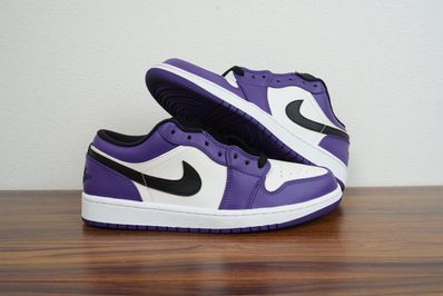 NIKE AIR JORDAN 1 LOW "COURT PURPLE"