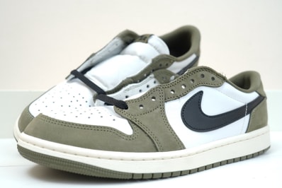 Nike Air Jordan 1 Low OG "Medium Olive and Summit White"