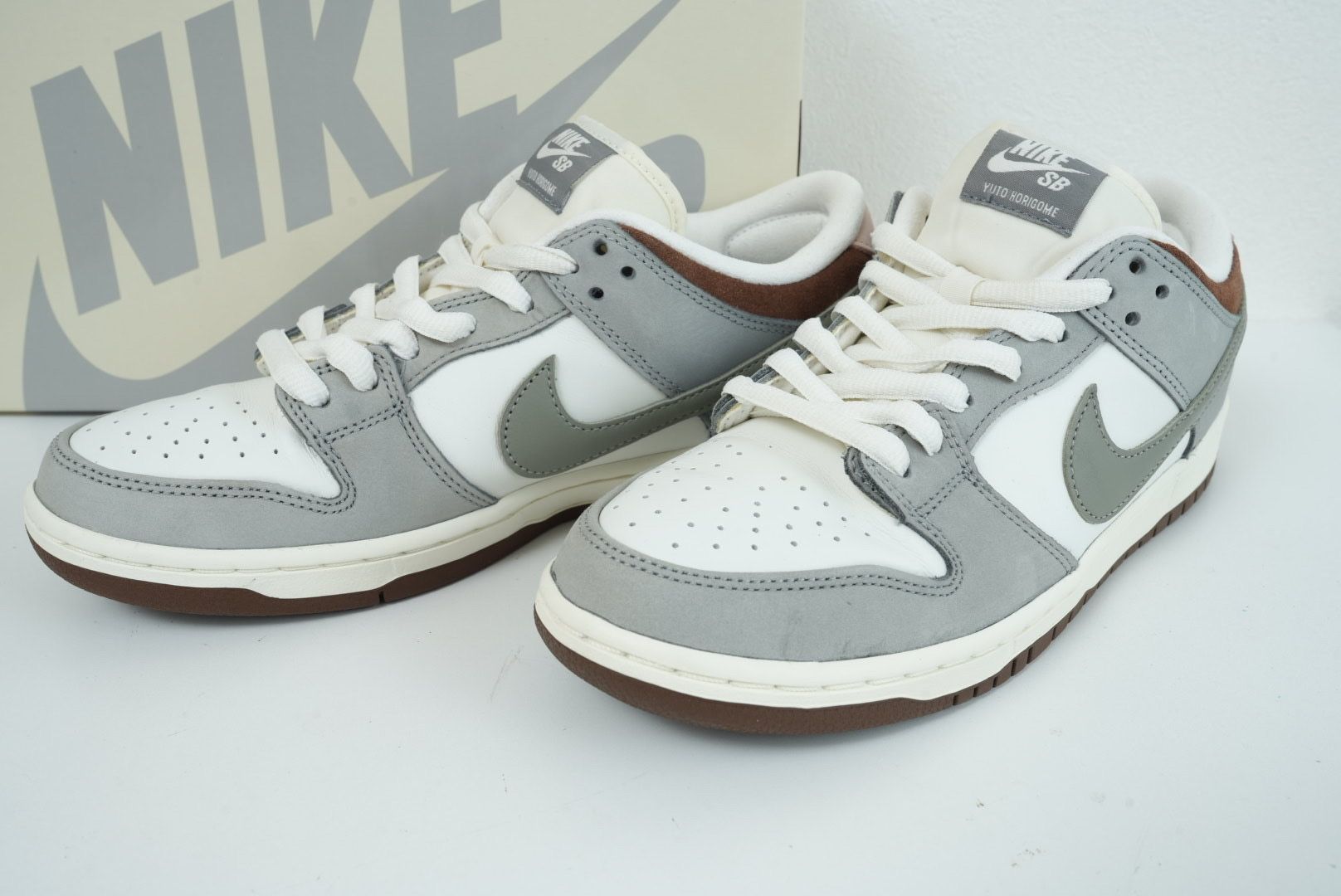 堀米 雄斗(Yuto Horigome) × Nike SB Dunk Low Pro QS "Wolf Grey"