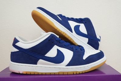 Nike SB Dunk Low "Los Angeles Dodgers/Deep Royal Blue"