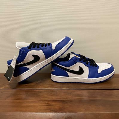 NIKE AIR JORDAN 1 LOW "WHITE/BLUE/ORANGE"