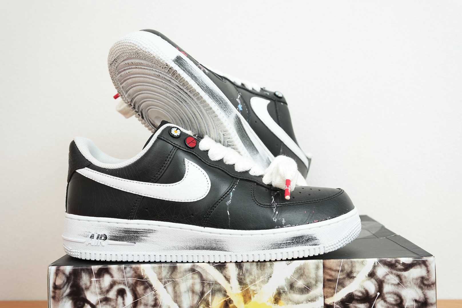 PEACEMINUSONE × Nike Air Force 1 Low Para Noise "Black" / G-DRAGON