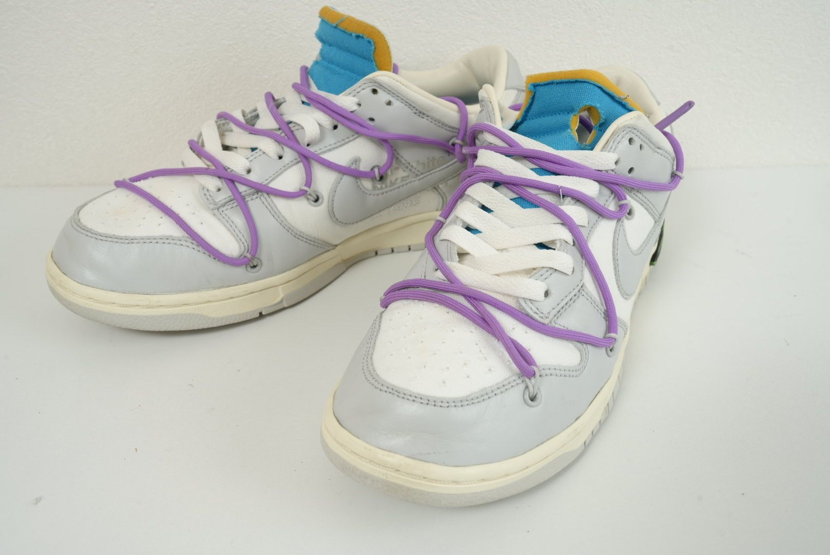 Off-White × Nike Dunk Low "Sail/Neutral Gray"