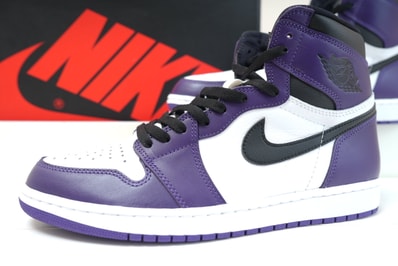 Nike Air Jordan 1 Retro High OG "Court Purple/White/Black" (2020)