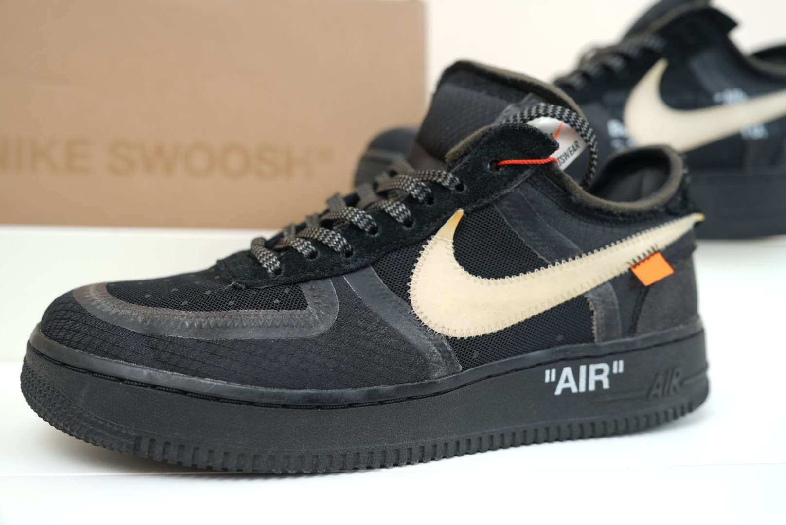 Off-White × Nike Air Force 1 Low "Black"