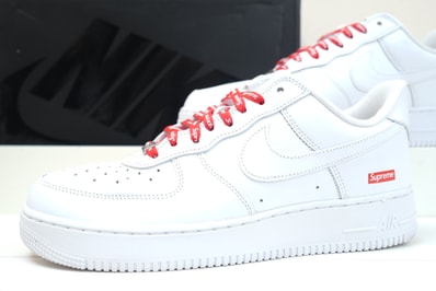 Supreme × Nike Air Force 1 Low "White"