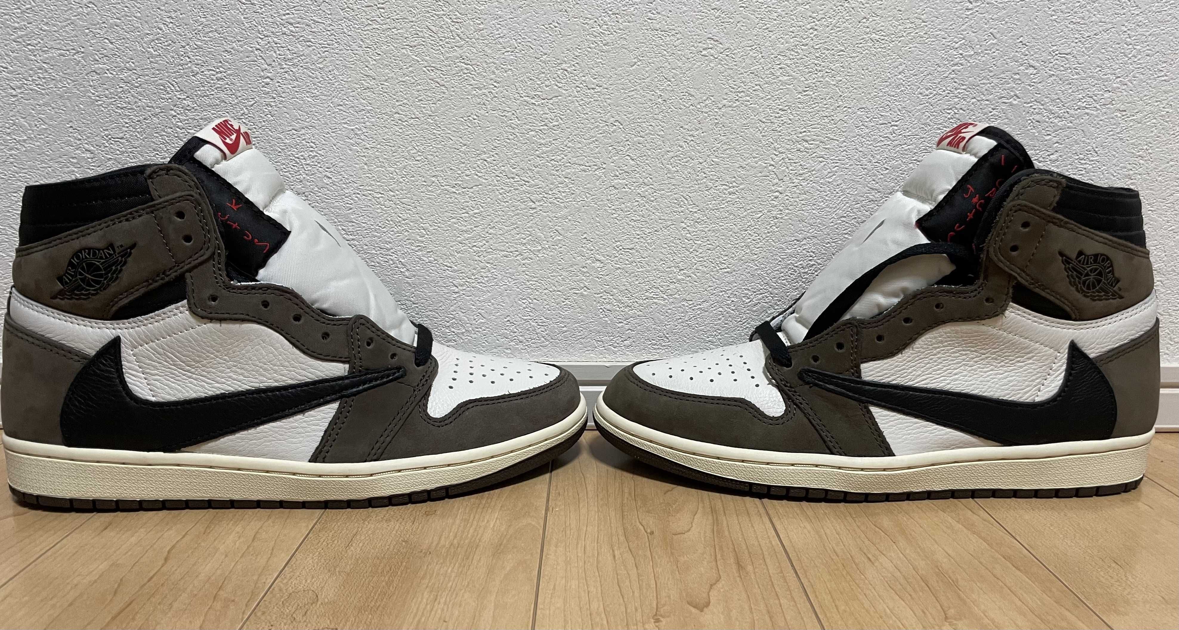 Travis Scott × Nike Air Jordan 1 Retro High OG TS SP "Sail/Dark Mocha"