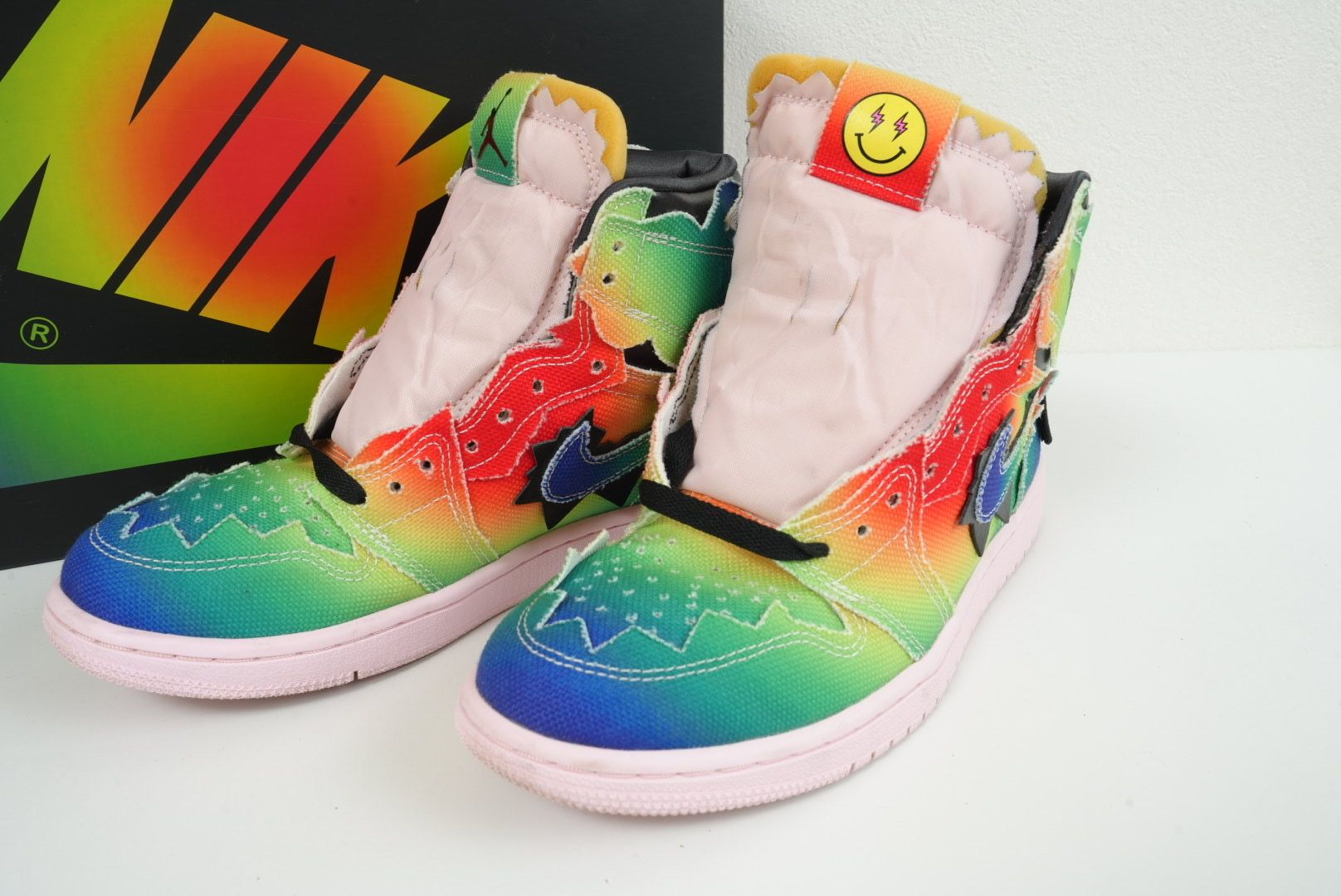 J Balvin × Nike Air Jordan 1 High OG "Rainbow"