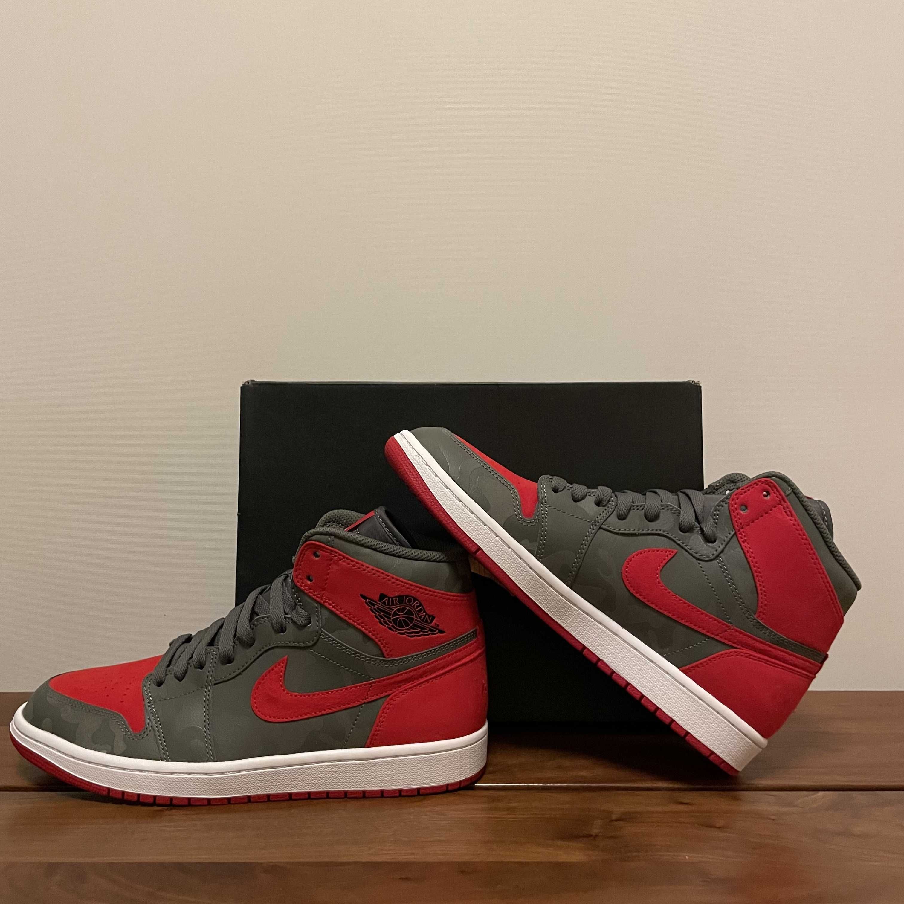 Nike Air Jordan 1 Retro High "Camo 3M Bred"
