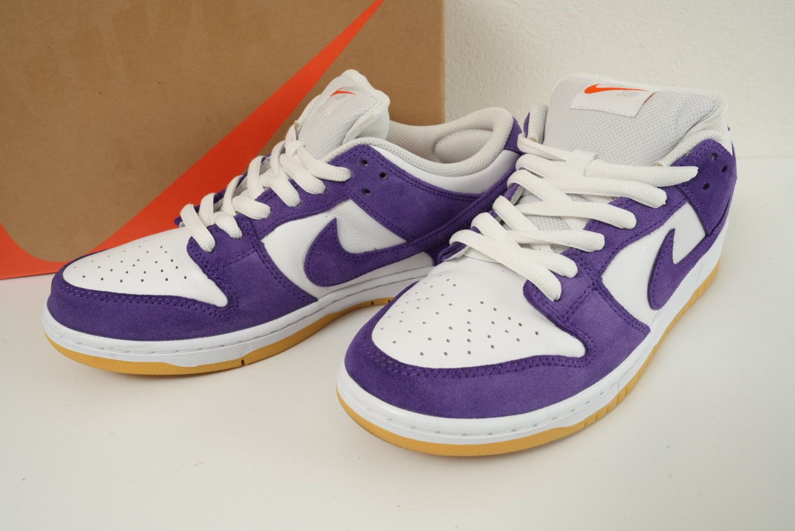 Nike SB Dunk Low Pro ISO Orange Label "Court Purple Gum"