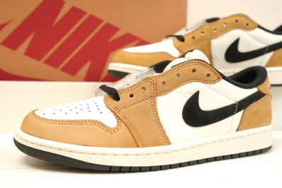 Nike Air Jordan 1 Low OG "Rookie of the Year/Sail and Golden Harvest"