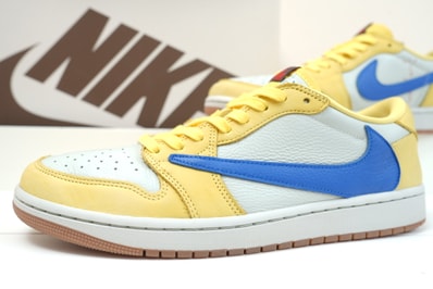 Travis Scott × Nike Women's Air Jordan 1 Retro Low OG "Canary"
