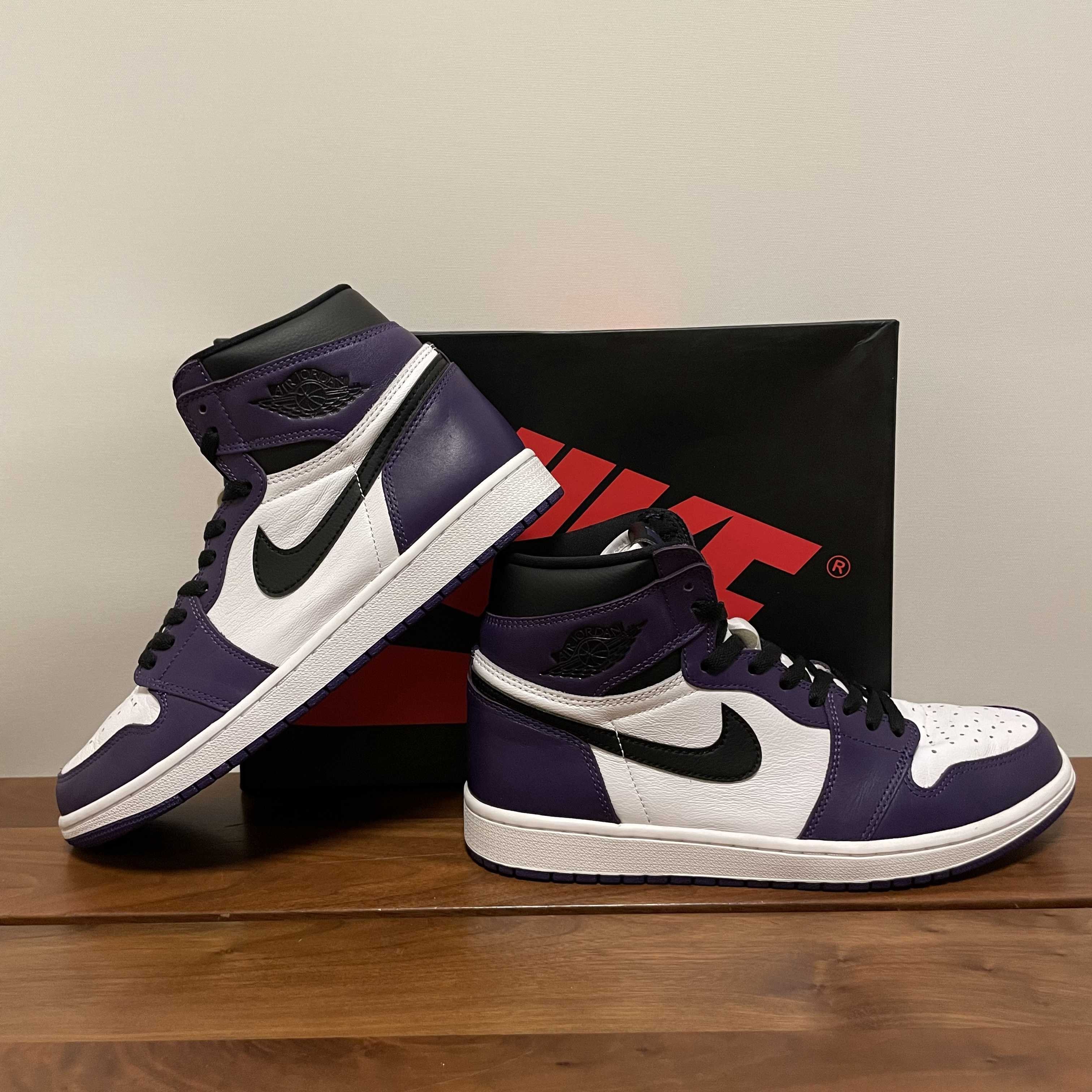 Nike Air Jordan 1 Retro High OG "Court Purple White/Black" (2020)
